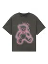 We11 Done Teddy-graphic T-shirt In Gray