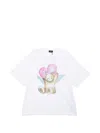 We11 Done Teddy-print T-shirt In White