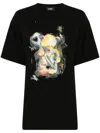 We11 Done Teddy Printed T-shirt In Black
