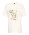 We11 Done Teddy Printed T-shirt In White
