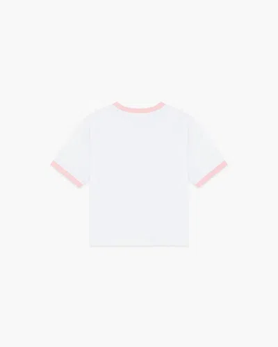 We11 Done Teddy Ringer T-shirt In White