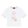 We11 Done Teddy Ringer T-shirt In White