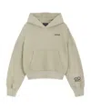We11 Done Teddy Twins Sleeve Hoodie In Nude