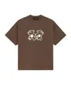 We11 Done Teddy Twins T-shirt In Brown