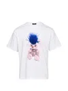 We11 Done Teddy-bear Graphic T-shirt In White