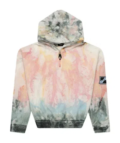 We11 Done Tie-dyeing Design Sweater In Gray