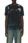 We11 Done Trompe-l'oeil Pierced T-shirt In Multi