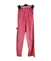 We11 Done Twisted Overalls In Red