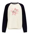 We11 Done Two-tone Design Sweater In Black