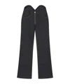 We11 Done Uneven Thigh-rise Wide-leg Jeans In Blue