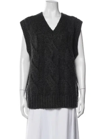 Pre-owned We11 Done Vest In Grey