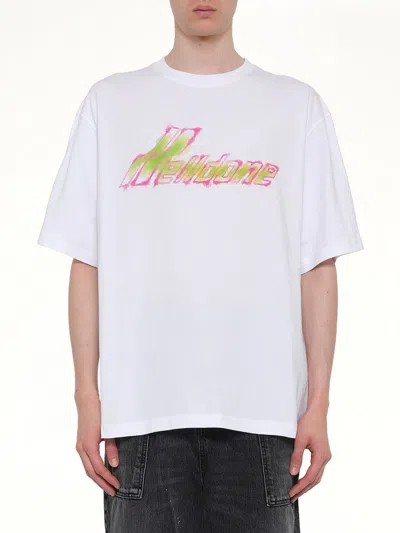 We11 Done Watercolor T-shirt In White