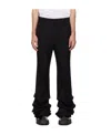 We11 Done Belt Ring Four Bags Of Casual Pants In Black