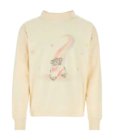 We11 Done We11done Graphic Printed T-shirt In Nude