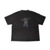 We11 Done We11done Teddy Bear T-shirt Grey Black In M