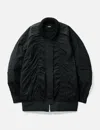 We11 Done Welldone Polyester Jacket In Black