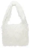 We11 Done White Faux-fur Bag In White