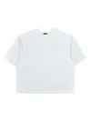We11 Done White Simple Logo T-shirt In White