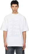 We11 Done Se11done Multi-logo T-shirt In White