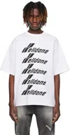 We11 Done T-shirt In White