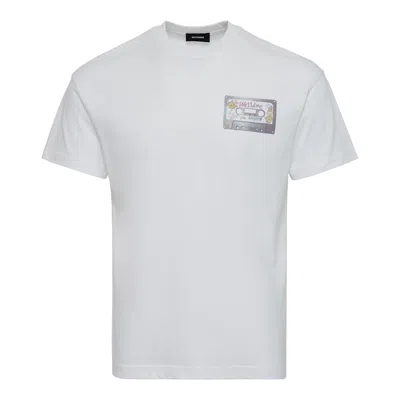 We11 Done White Womens Cassette Tape T-shirt