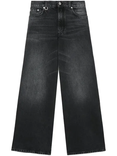 WE11 DONE WIDE-LEG JEANS