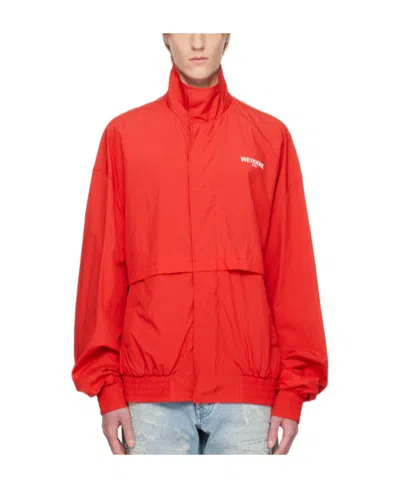 We11 Done Red Windproof Jacket