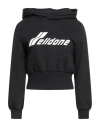 We11 Done Woman Sweatshirt Black Size Xs Cotton In Black