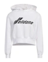 We11 Done Woman Sweatshirt White Size M Cotton In White