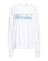 We11 Done Logo Round-necked Sweater In White