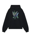 We11 Done Zip Hoodie In Black