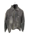 We11 Done Zipper Jacket In Black