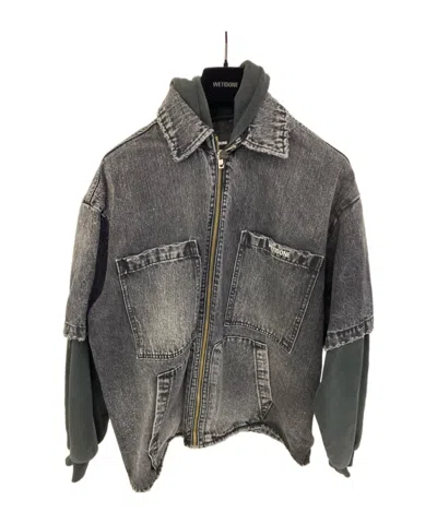 We11 Done Zipper Jacket In Black