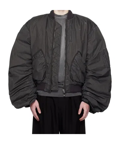 WE11 DONE ZIPPERED COTTON JACKET