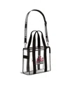 Wear By Erin Andrews Arizona Cardinals Stadium With Team Color Trim Tote Bag In Transparent