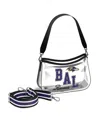Wear By Erin Andrews Baltimore Ravens Clear Stadium Mini Purse In No Color