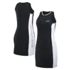 Wear By Erin Andrews Black Buffalo Bills Bodyframing Tank Dress In Black