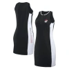 Wear By Erin Andrews Black Georgia Bulldogs Bodyframing Tank Dress In Black