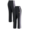 Wear By Erin Andrews Black Minnesota Vikings Color-block Straight Leg Pants In Black