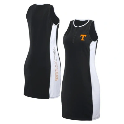 Wear By Erin Andrews Black Tennessee Volunteers Bodyframing Tank Dress