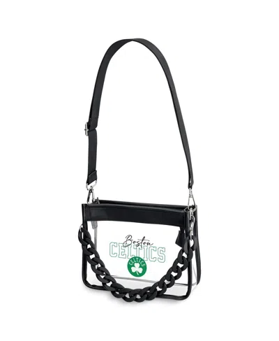 WEAR BY ERIN ANDREWS BOSTON CELTICS PLASTIC CHAIN MINI CROSSBODY
