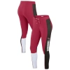 Wear By Erin Andrews Women's Cardinal/black Arizona Cardinals Color Block Leggings In Red