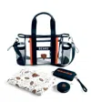 Wear By Erin Andrews Chicago Bears Clear Stadium Baby Bag In Transparent