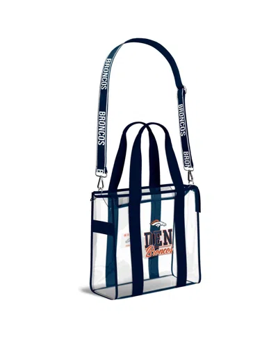 Wear By Erin Andrews Denver Broncos Stadium Tote Bag With Team Color Trim