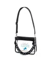Wear By Erin Andrews Kansas City Chiefs Plastic Chain Mini Crossbody In Transparent