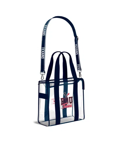 Wear By Erin Andrews Houston Texans Stadium Tote Bag With Team Color Trim Bag