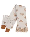 Wear By Erin Andrews Jacksonville Jaguars Tonal Scarf And Gloves Set In Brown