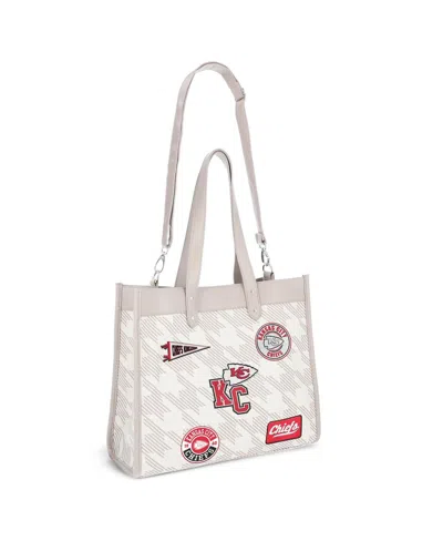 Wear By Erin Andrews Kansas City Chiefs Patch Printed Tote Bag In No Color
