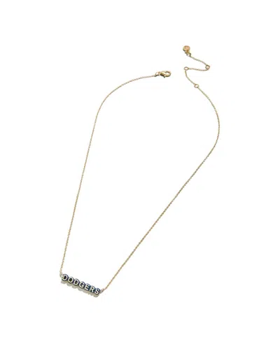 Wear By Erin Andrews Los Angeles Dodgers Delicate Enamel Necklace