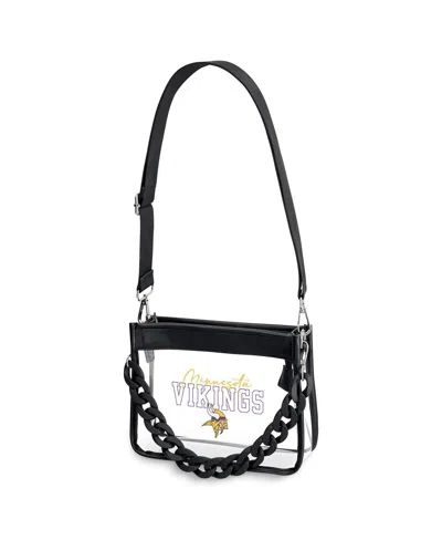 WEAR BY ERIN ANDREWS MINNESOTA VIKINGS PLASTIC CHAIN MINI CROSSBODY